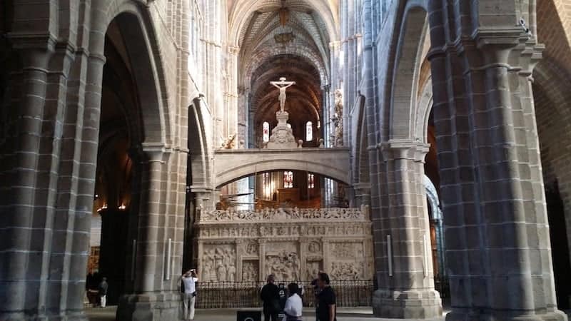 Altar of Avila's Cathedral