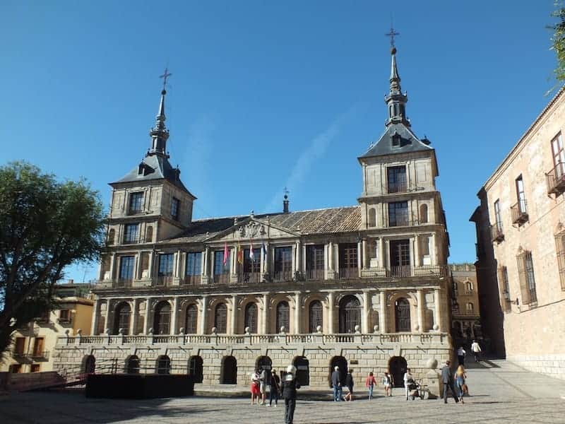 Town Hall square in Toledo