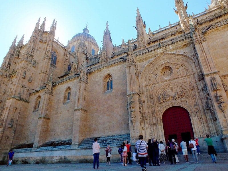 Facade of the Salamanca's Cathedral