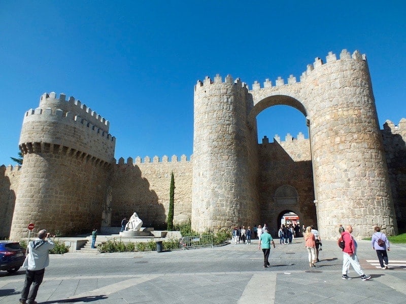 Entrada de las Murallas d Avila