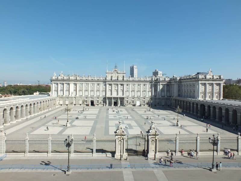 Palacio real madrid