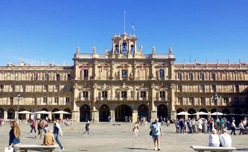 Town Hall and main square of Salamanca