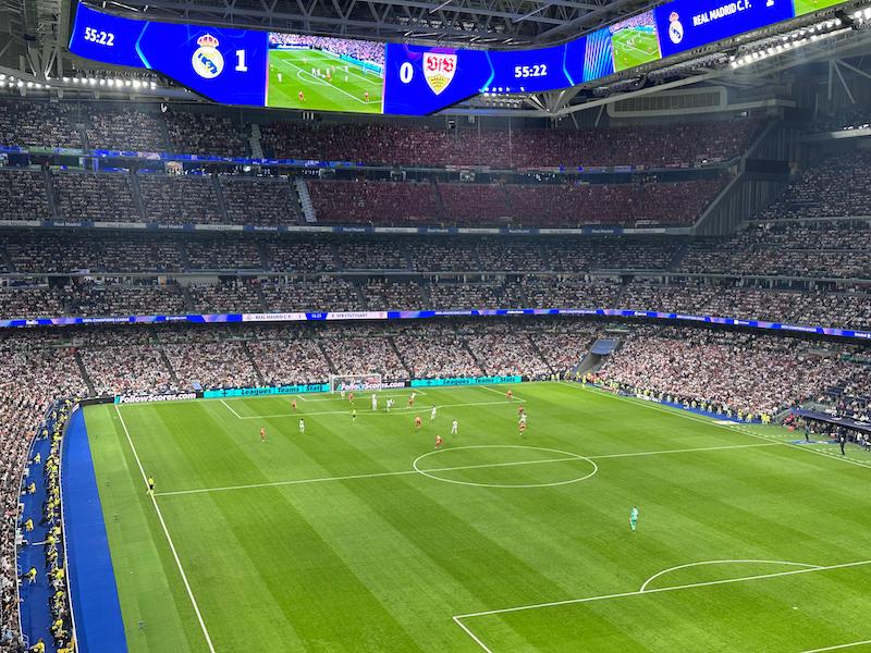 Estadio Santiago Bernabéu Madrid