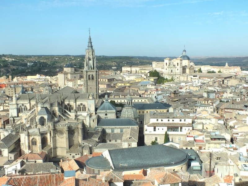 Views of Toledo from the Alcazar