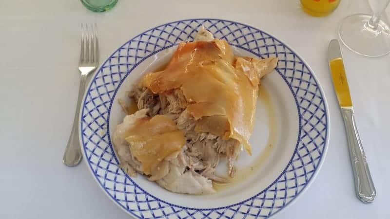 Taste typical segovian roasted pork