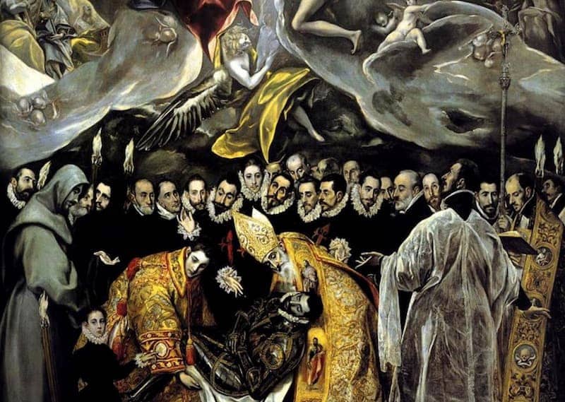 El Greco works in the church of Santo Tome