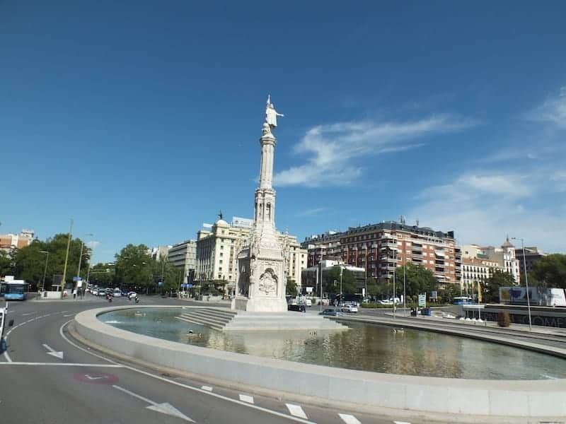 Square of Colombus