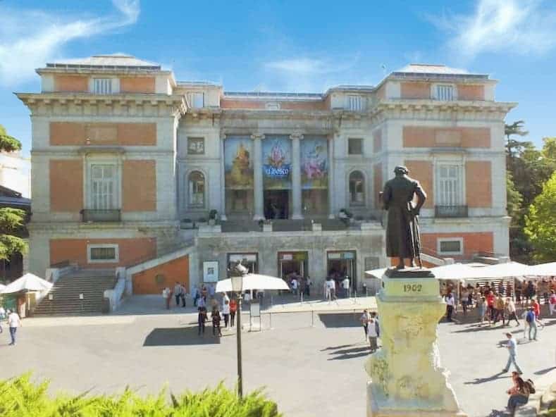 Museo del Prado - entrada