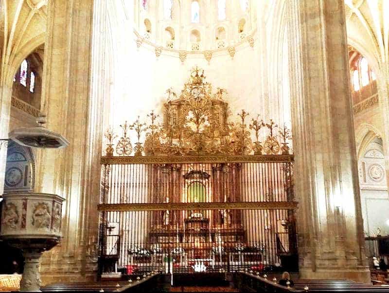 Altar Catedral de Segovia